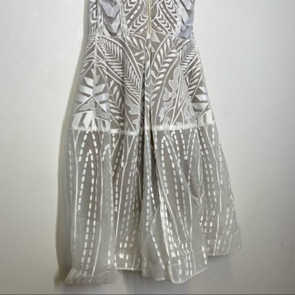 Bronx and Banco White Dress Women Size Medium - Picture 8 of 13